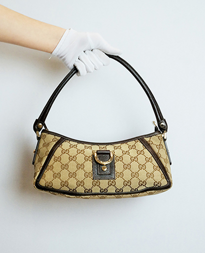 D Ring Abbey Pochette, front view